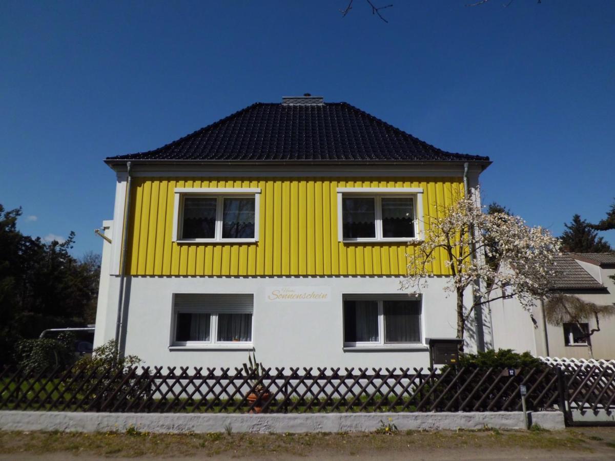 Ferienwohnung Im Haus Sonnenschein Beim Senftenberger See Hosena Exterior foto